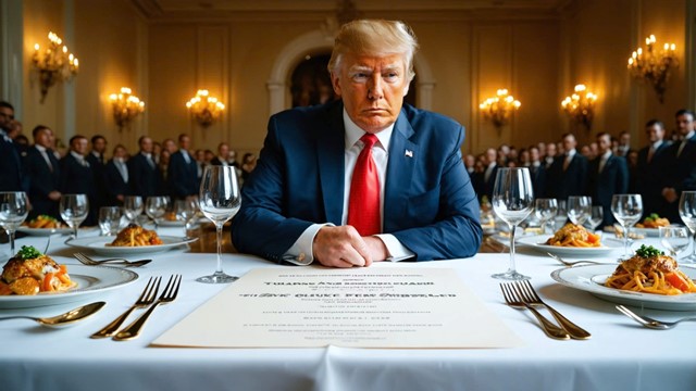 Bữa ăn tối đắt đỏ nhất chính trường Mỹ cùng ông Trump: Ai được mời?