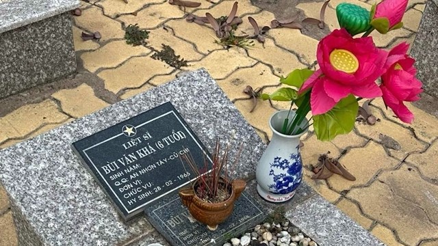Thông tin chính thức về mộ ‘liệt sĩ 6 tuổi’ gây xôn xao dư luận