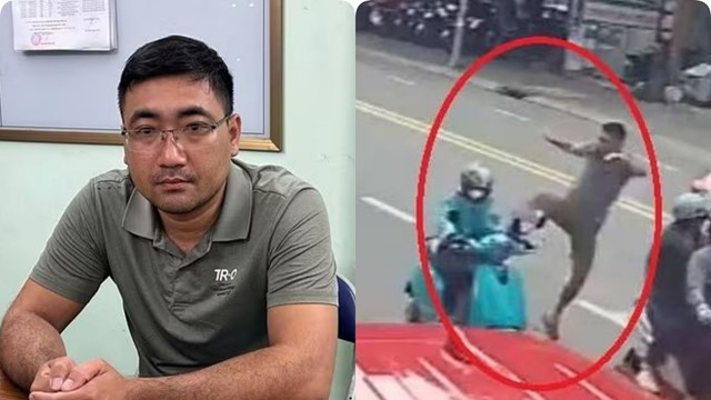 Bắt khẩn cấp Nguyễn Trọng Long đạp ngã nữ tài xế xe ôm công nghệ