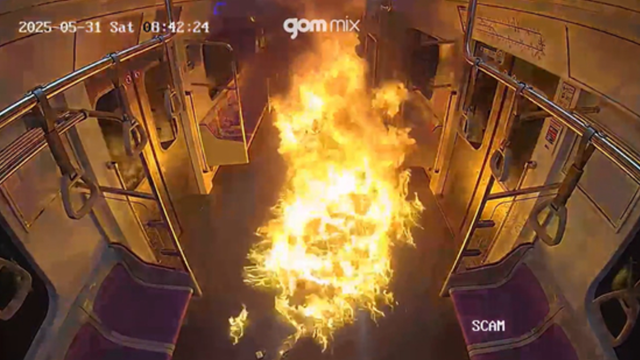 Thua kiện ly hôn, người đàn ông U70 tưới xăng đốt tàu điện ngầm khiến 160 người phải nhập viện 