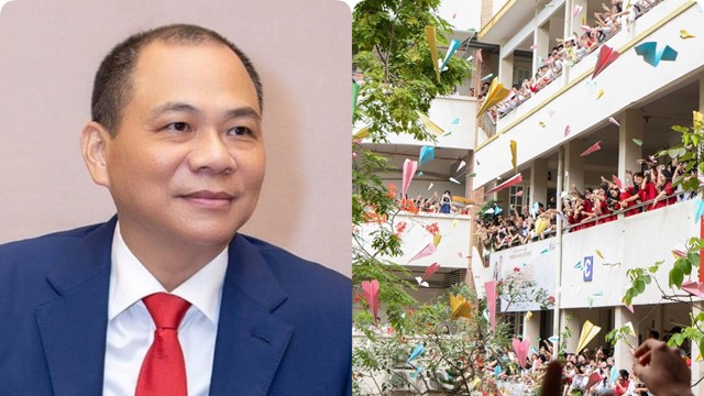 Trường THPT có điểm chuẩn cao nhất Hà Nội, là nơi tỷ phú Phạm Nhật Vượng 'trưởng thành'