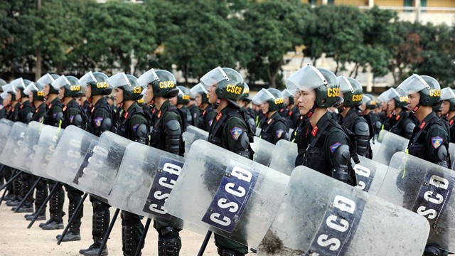 Bộ Tư lệnh Cảnh sát Cơ động thông báo đến toàn thể người dân Hà Nội