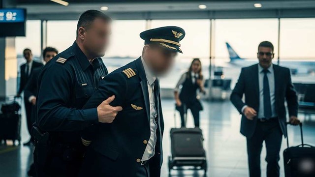 Máy bay vừa hạ cánh, hàng chục đặc vụ ập vào bắt giữ phi công