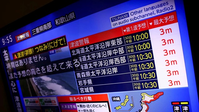 Nga rung chuyển vì động đất mạnh nhất 70 năm, cảnh báo sóng thần lan khắp Thái Bình Dương: Mỹ - Nhật khẩn cấp sơ tán người dân 