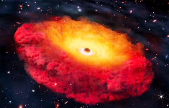 Phát hiện hố đen khổng lồ gấp 300 triệu lần Mặt trời, mở ra ‘cánh cửa’ đưa nhân loại trở về 13 tỷ năm trước
