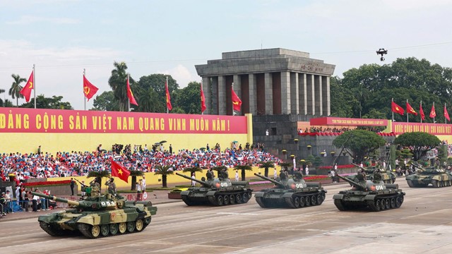 Lịch cấm đường ở Hà Nội từ 18h ngày 1/9 để phục vụ diễu binh, diễu hành