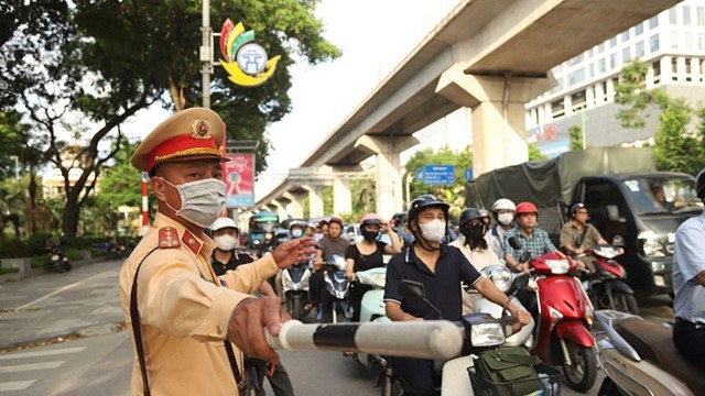 Từ chiều nay, một số tuyến đường gần sân vận động Mỹ Đình bị tạm cấm, người dân cần chú ý
