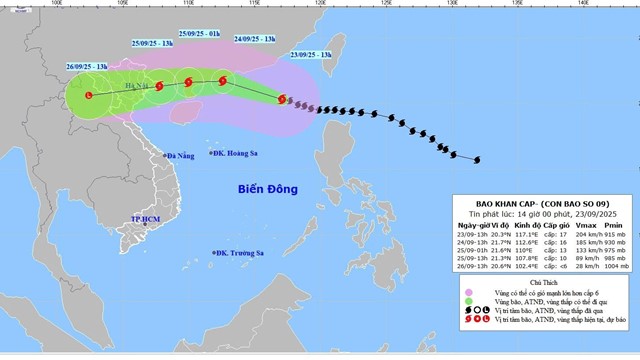 Bộ Y tế yêu cầu trực cấp cứu 24/24, sẵn sàng ứng phó siêu bão Ragasa