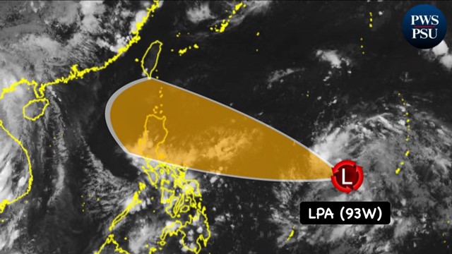 Xuất hiện mầm mống của bão số 11 