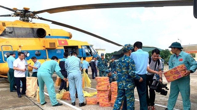 Bộ Quốc phòng huy động 3 trực thăng, thực hiện nhiệm vụ quan trọng ở Lạng Sơn và Cao Bằng