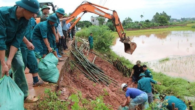 Thông tin vỡ đê ở Bắc Ninh là không chính xác
