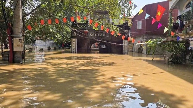 Các tỉnh miền Bắc ngập lụt đến bao giờ?