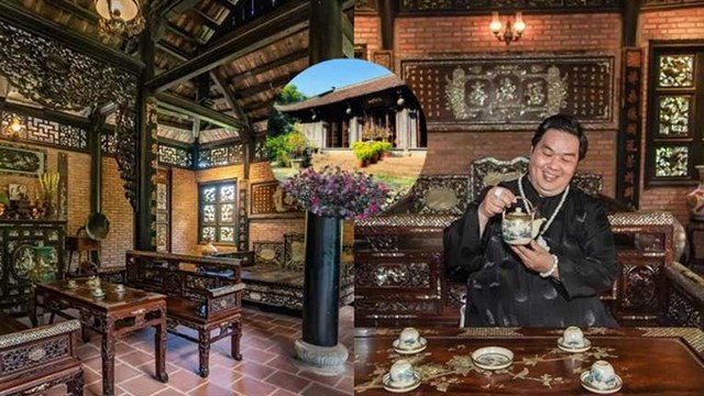 Nam nghệ sĩ đỗ thủ khoa Tiến sĩ ở tuổi U60, sở hữu biệt phủ triệu đô rộng 1.600m2, phủ kín gỗ quý
