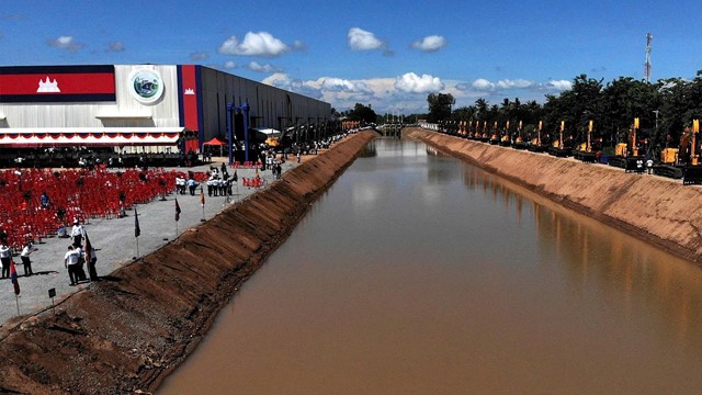 ‘Quả bom ngầm’ dưới kênh đào Phù Nam đe dọa ‘nhấn chìm’ siêu dự án 1,7 tỷ USD của Campuchia