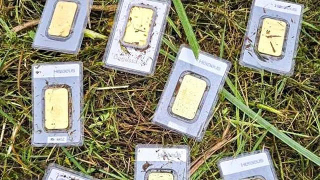 Nam công nhân phát hiện 7 cây vàng khi đang cắt cỏ, công an lập tức rà soát