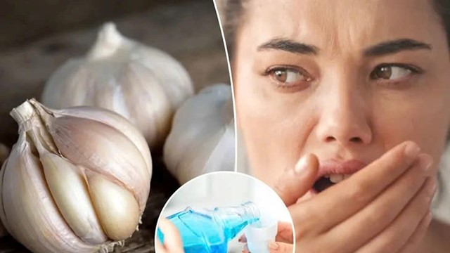Tỏi có thể thay thế nước súc miệng nha khoa