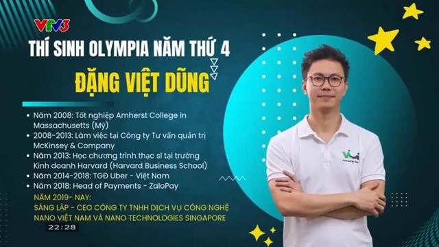 Cựu thí sinh Olympia bỏ ngang Đại học Bách khoa, nhận học bổng toàn phần ở Mỹ, hiện là CEO công ty công nghệ
