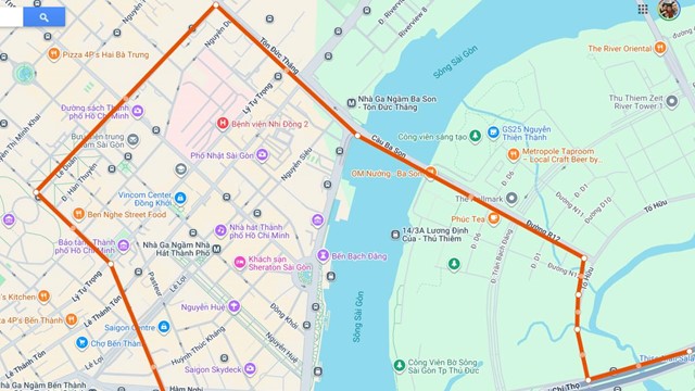 Cấm tất cả phương tiện qua hầm vượt sông duy nhất Việt Nam