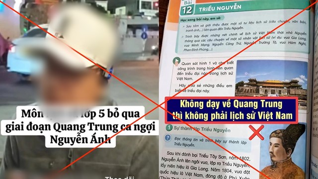 Bộ GD&ĐT đề nghị Bộ Công an vào cuộc vụ xuyên tạc sách giáo khoa