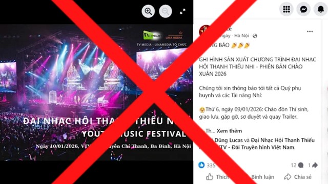 VTV đính chính về 'Đại nhạc hội Thanh thiếu nhi - Youth Music Festival'