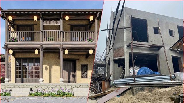 Xuất hiện ngôi nhà bê tông hai tầng giữa làng Lô Lô Chải gây tranh cãi: Chính quyền địa phương lên tiếng