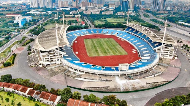 Tối nay, sân vận động sức chứa 40.000 chỗ lớn nhất Việt Nam 'bùng nổ'