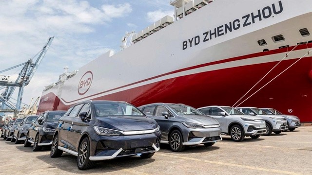 Xuất khẩu ô tô Trung Quốc vượt 8,32 triệu xe, Đông Nam Á thành ‘điểm nóng’ mới