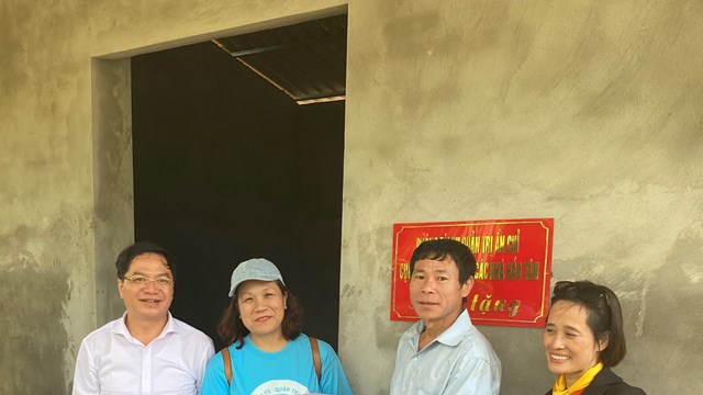 Chi bộ Phòng Tài vụ Quản trị Ấn chỉ tặng 3 căn nhà nghĩa tình trị giá 150 triệu cho bà con tỉnh Sơn La