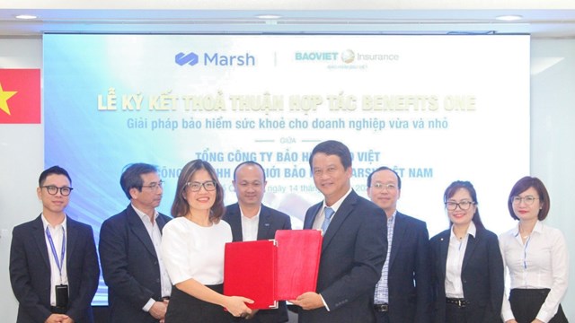 Bảo Việt cùng Marsh cung cấp dịch vụ bảo hiểm tối ưu cho doanh nghiệp vừa và nhỏ