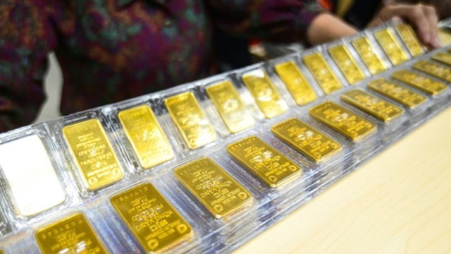 Vàng trong nước đồng loạt tăng quanh mức nửa triệu đồng/lượng