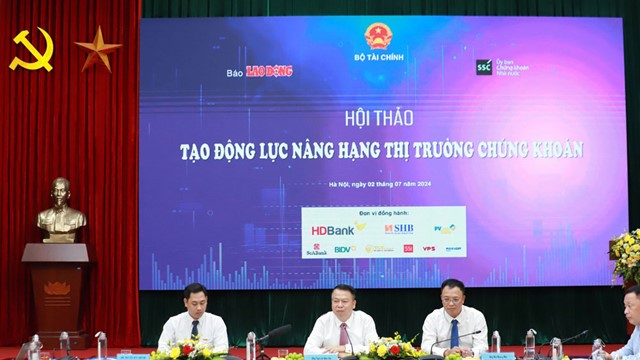 Sớm nhất năm 2025 đưa chứng khoán Việt Nam từ cận biên lên thị trường mới nổi
