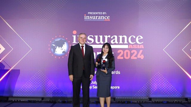 OPES nhận 2 giải thưởng quốc tế uy tín tại Insurance Asia Awards 2024