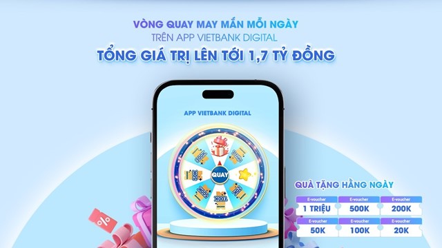 Vietbank ra mắt chương trình khuyến mãi “quà tặng tiền tỷ - chào thu hết ý”