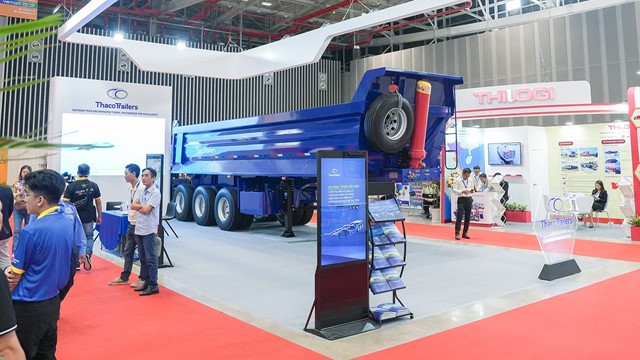 Thaco Trailers tích cực quảng bá, kết nối giao thương tại VILOG 2024