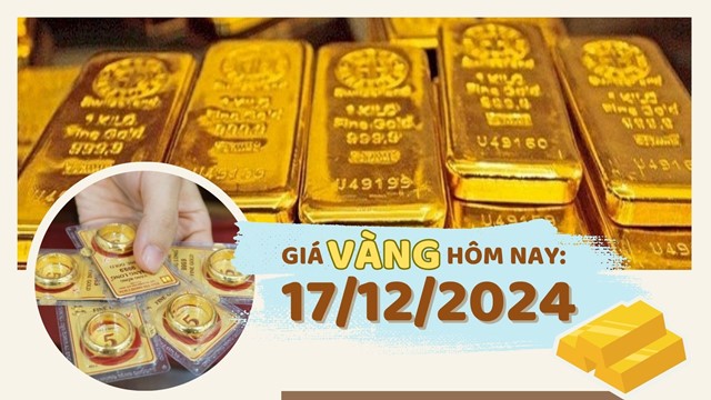 Giá vàng hôm nay 17/12: SJC giảm mạnh