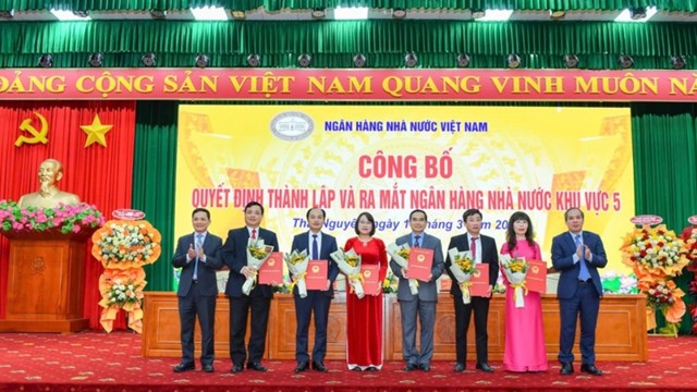 Ông Lê Quang Huy được bổ nhiệm làm Giám đốc Ngân hàng Nhà nước Khu vực 5