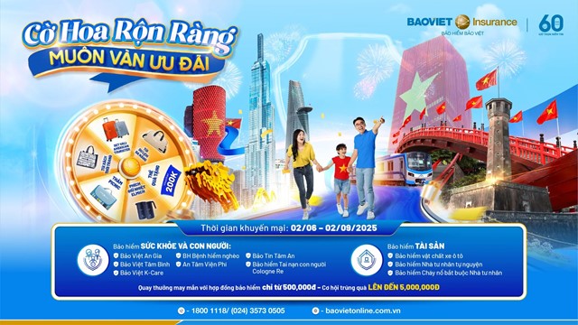 Bảo hiểm Bảo Việt tri ân khách hàng bằng 12.000 phần quà hướng tới Đại lễ 80 năm Quốc khánh