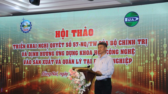 Đồng Nai đẩy mạnh ứng dụng khoa học công nghệ vào sản xuất và quản lý trong doanh nghiệp
