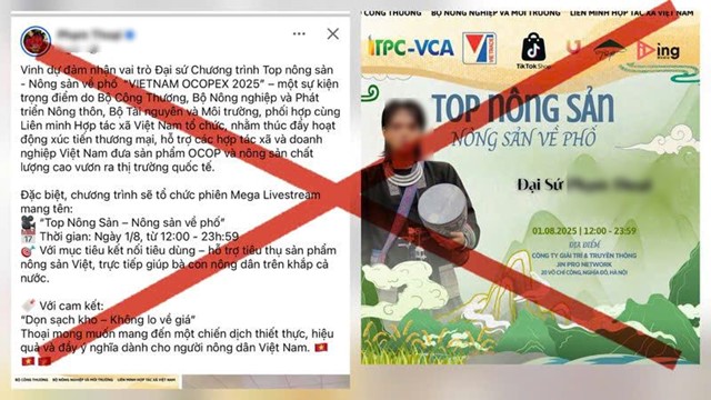 Phạm Thoại “khoe” làm đại sứ Hội chợ OCOP, Bộ Công thương lên tiếng bác bỏ