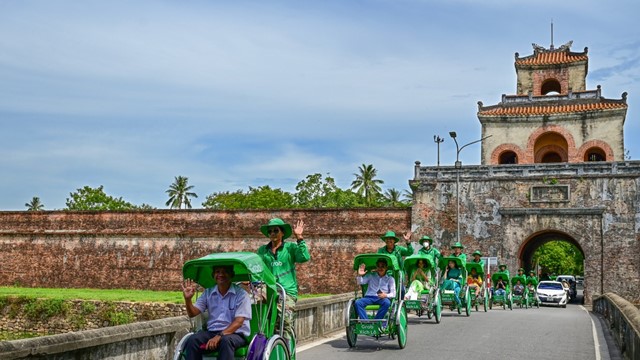 Grab chính thức thử nghiệm dịch vụ Grab Xích Lô tại Huế