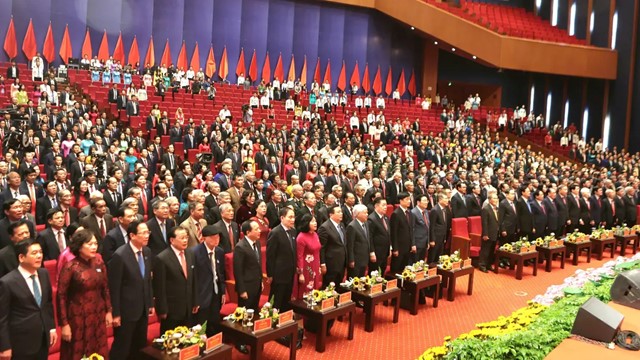 Khai mạc trọng thể Đại hội đại biểu Đảng bộ Thành phố Hà Nội lần thứ XVIII, nhiệm kỳ 2025 - 2030