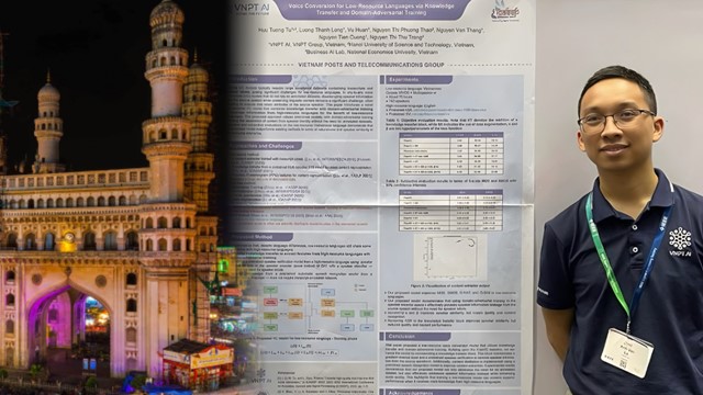 VNPT đóng góp kết quả nghiên cứu AI trên dữ liệu Việt tại các hội nghị quốc tế