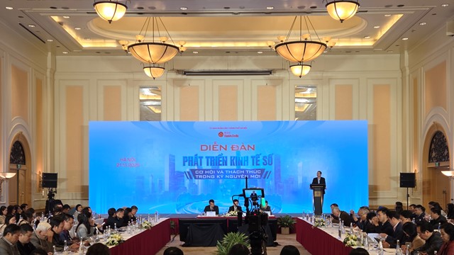 TRỰC TIẾP| Diễn đàn: Phát triển kinh tế số, cơ hội  và thách thức