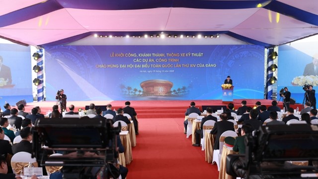 Trực tiếp Lễ khởi công, khánh thành 234 công trình chào mừng Đại hội lần thứ XIV của Đảng