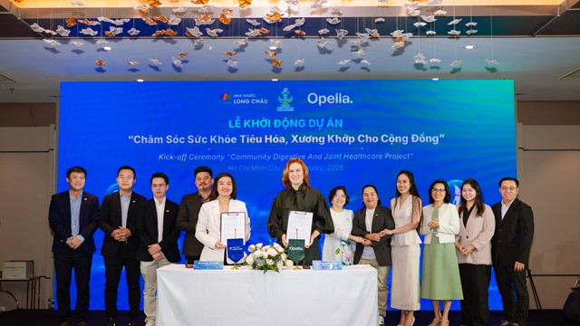  Opella và Long Châu khởi động dự án chăm sóc sức khỏe tiêu hóa và xương khớp cho cộng đồng