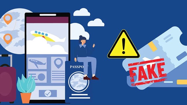 Cảnh giác với chiêu lừa bán vé máy bay online dịp Tết