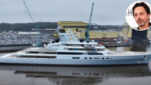 Mạnh tay chi 450 triệu USD tậu siêu du thuyền lớn nhất nước Mỹ, tỷ phú Google gây tranh cãi