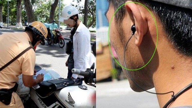 Từ 2025, người điều khiển xe máy sẽ bị phạt tiền lên đến 1 triệu đồng nếu sử dụng tai nghe khi tham gia giao thông