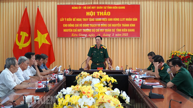 Đề nghị truy tặng danh hiệu Anh hùng LLVT nhân dân thời kỳ kháng chiến chống Mỹ, cứu nước cho 3 cán bộ, liệt sĩ