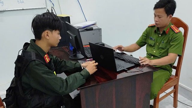 Bắt ‘Thượng sĩ’ Nguyễn Phạm Hoàng Dương sinh năm 2009